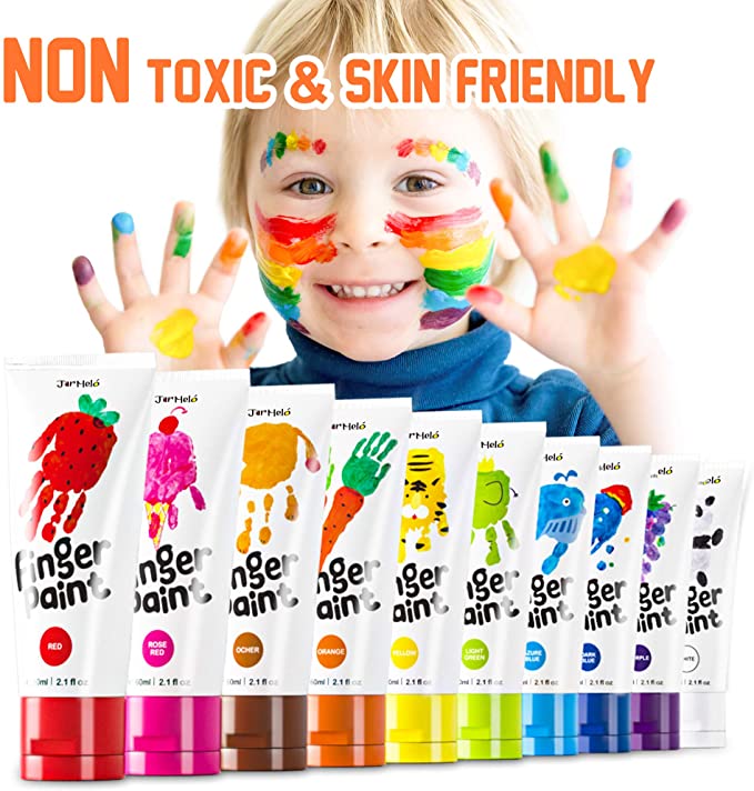 Finger Paints - 6 Colours – bloombubz